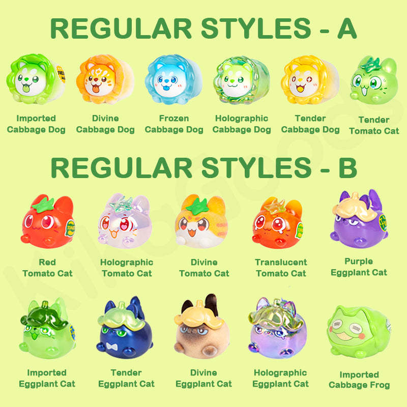 Vegetable Fairy Round And Cute Series Blind Bag【Shipped in Aug./Sept. 2025】