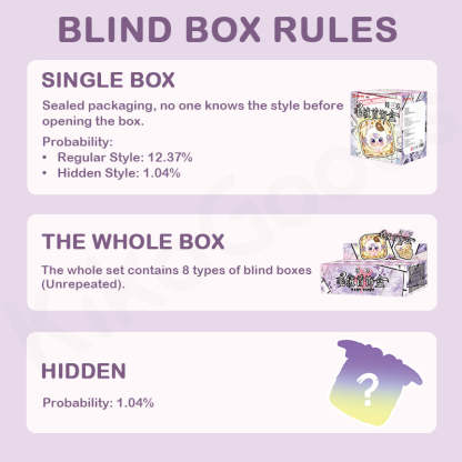 Baby Three Jewelry Box Series Plush Blind Box