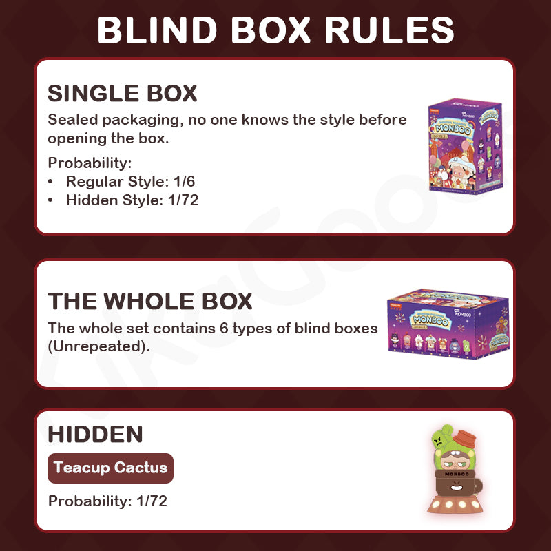 Monboo The Monster Paradise Series Plush Blind Box