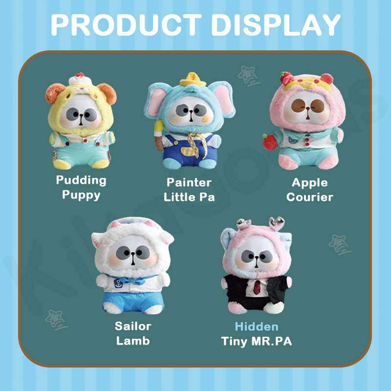 MR.PA Animal's After-school Diaries 400% Series Plush Blind Box