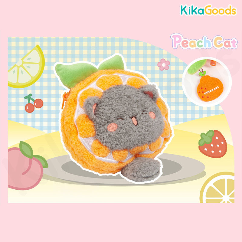 Mitao Cat Peachy Meow Fluffball Series Plush Blind Box
