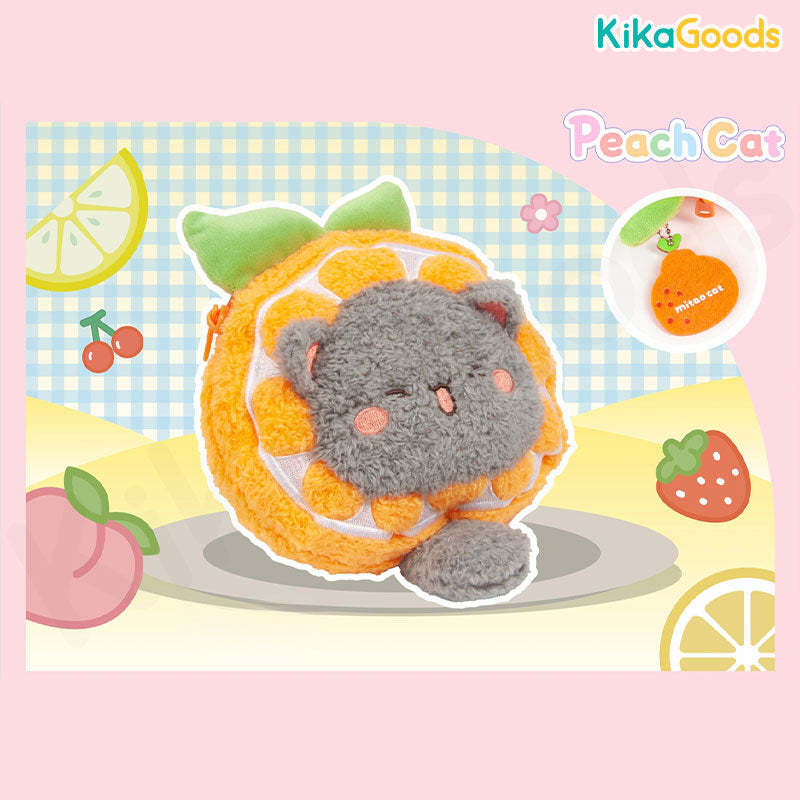 Mitao Cat Peachy Meow Fluffball Series Plush Blind Box