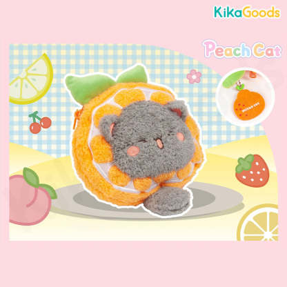 Mitao Cat Peachy Meow Fluffball Series Plush Blind Box