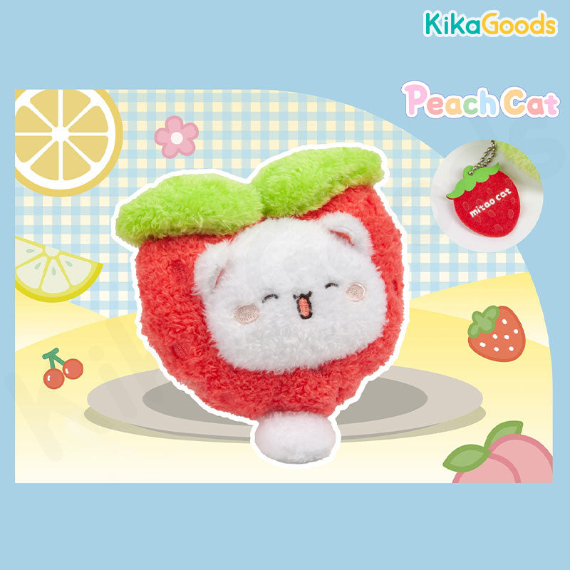 Mitao Cat Peachy Meow Fluffyball Series Plush Blind Box