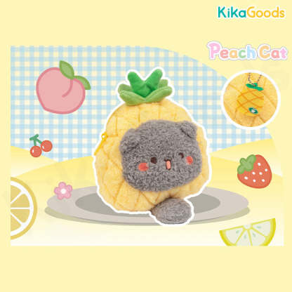 Mitao Cat Peachy Meow Fluffball Series Plush Blind Box