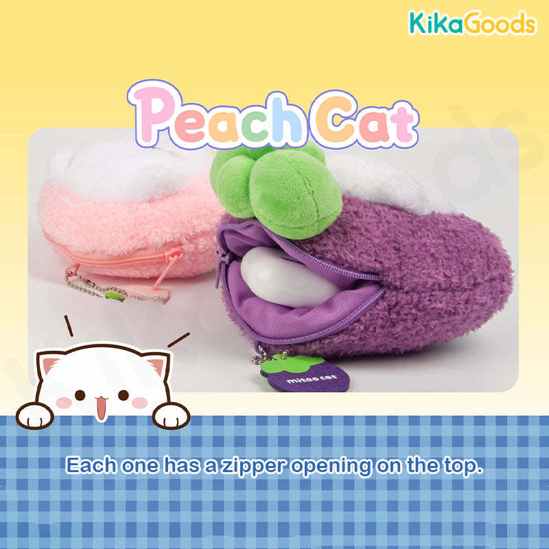 Mitao Cat Peachy Meow Fluffball Series Plush Blind Box