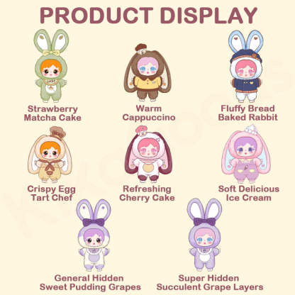 Amy Spring Sweet Chef Series Plush Pendant Blind Box