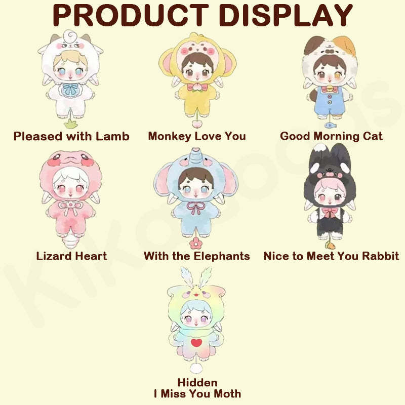 Ruby Happy Fluffy Series Plush Blind Box