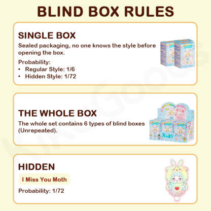 Ruby Happy Fluffy Series Plush Blind Box