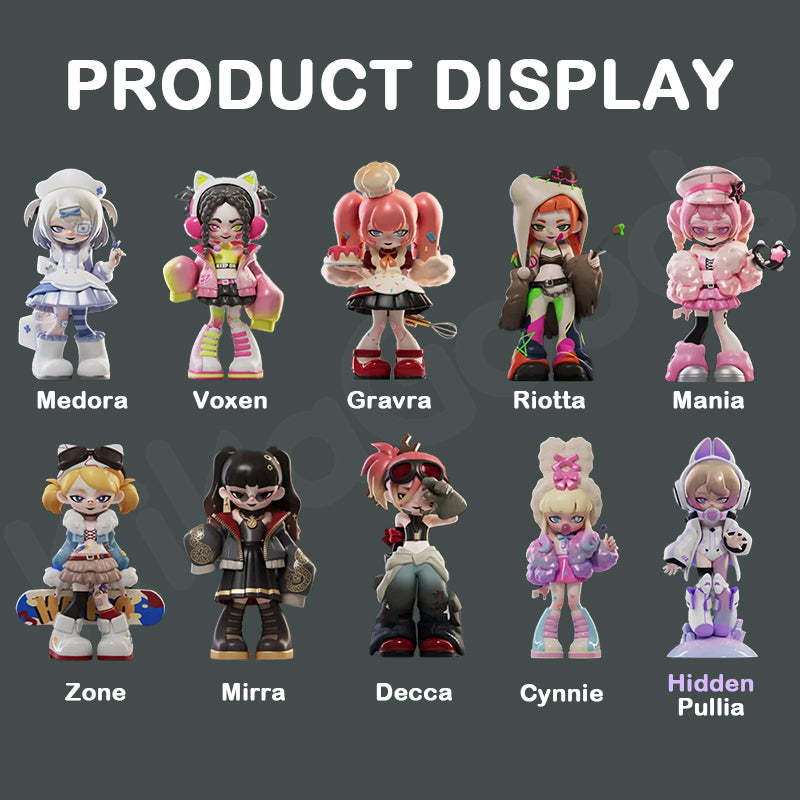 Yandere Girls Parasite ID Series Blind Box【Shipped in Aug./Sept. 2025】