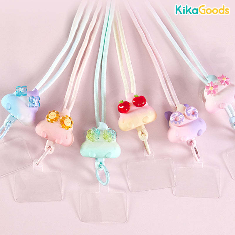 EmmmKun Flower Holiday Series Phone Lanyard Blind Box