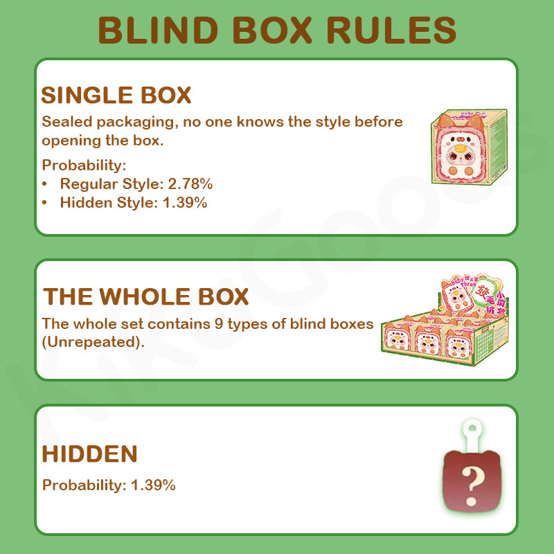 Baby Three Little Mahjong Series Plush Blind Box