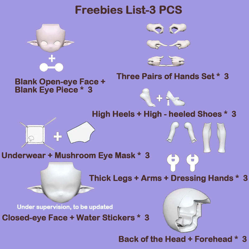 Mogo Bloom Series 1/12 Action Figure BJD Blind Box【Shipped in Jan./Feb. 2026】