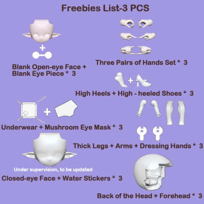 Mogo Bloom Series 1/12 Action Figure BJD Blind Box【Shipped in Jan./Feb. 2026】