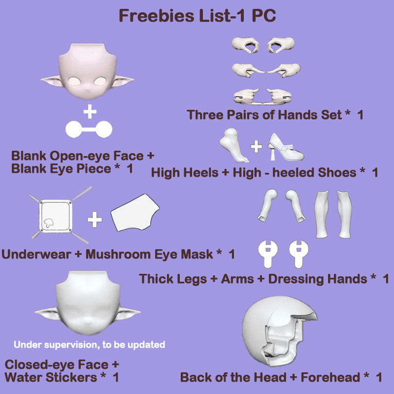 Mogo Bloom Series 1/12 Action Figure BJD Blind Box【Shipped in Jan./Feb. 2026】