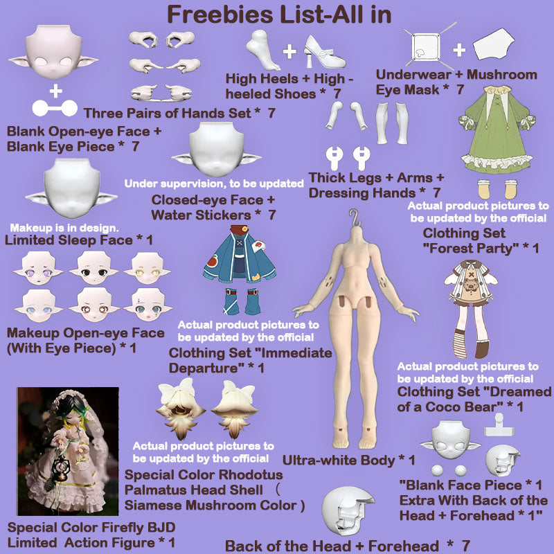 Mogo Bloom Series 1/12 Action Figure BJD Blind Box【Shipped in Jan./Feb. 2026】