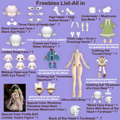 Mogo Bloom Series 1/12 Action Figure BJD Blind Box【Shipped in Jan./Feb. 2026】