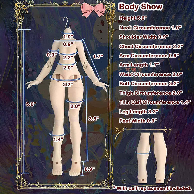 Mogo Bloom Series 1/12 Action Figure BJD Blind Box【Shipped in Jan./Feb. 2026】