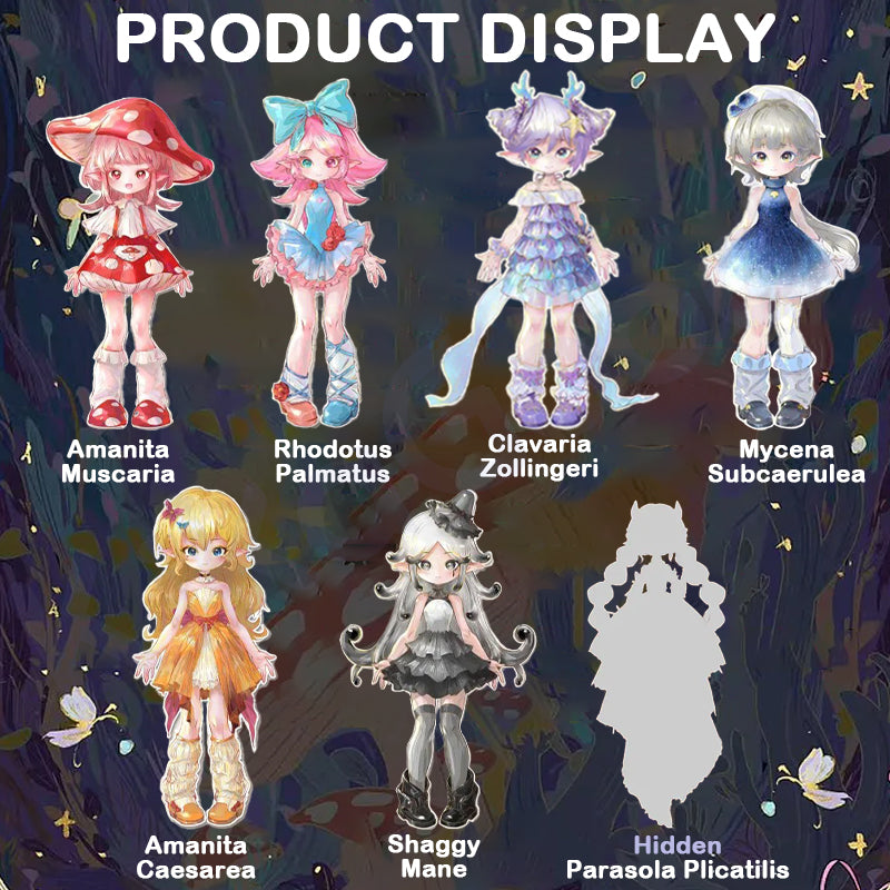 Mogo Bloom Series 1/12 Action Figure BJD Blind Box【Shipped in Jan./Feb. 2026】