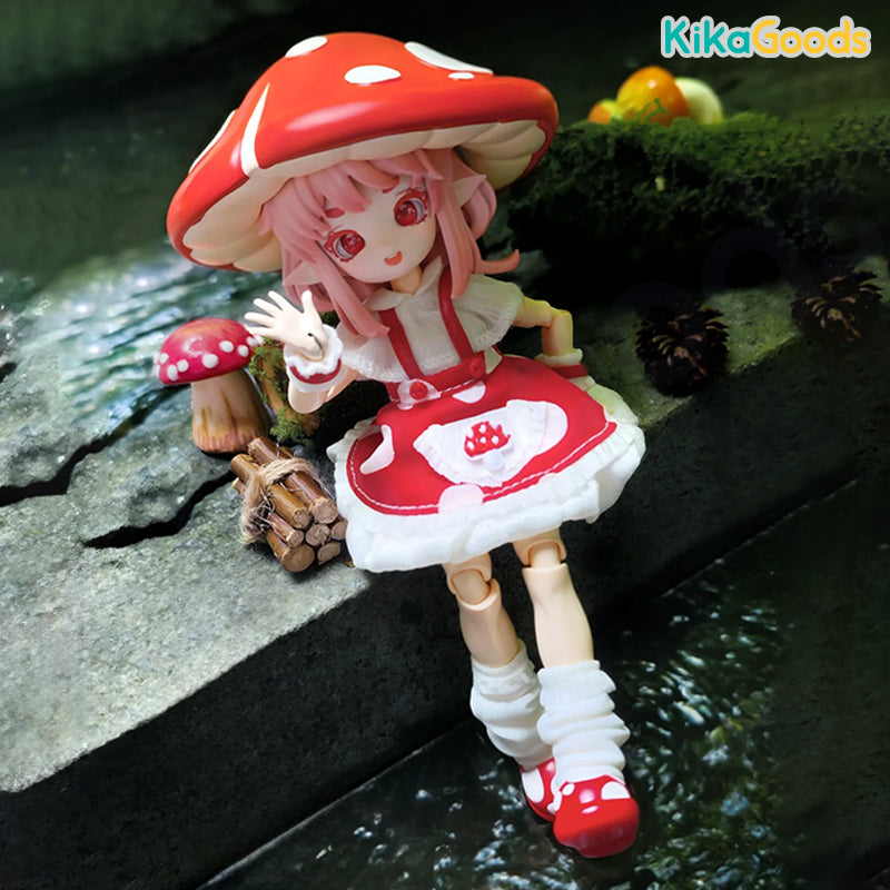 Mogo Bloom Series 1/12 Action Figure BJD Blind Box【Shipped in Jan./Feb. 2026】
