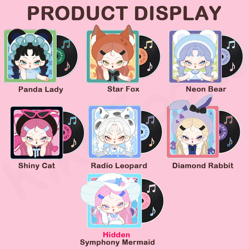 DODO NAMI Midnight Disco Series Refrigerator Magnet Blind Box