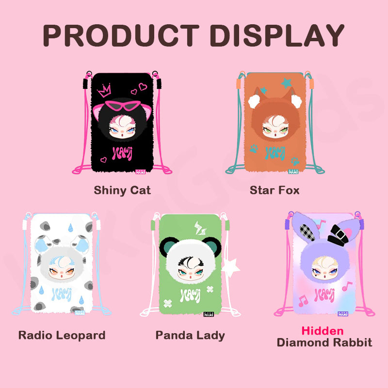 DODO NAMI Midnight Disco Series Phone Case Vinyl Plush Blind Box