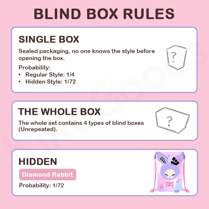 DODO NAMI Midnight Disco Series Phone Case Vinyl Plush Blind Box