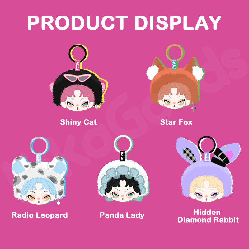 DODO Nami Midnight Disco Series Earphone Bag Vinyl Plush Blind Box【Shipped in Aug./Sept. 2025】