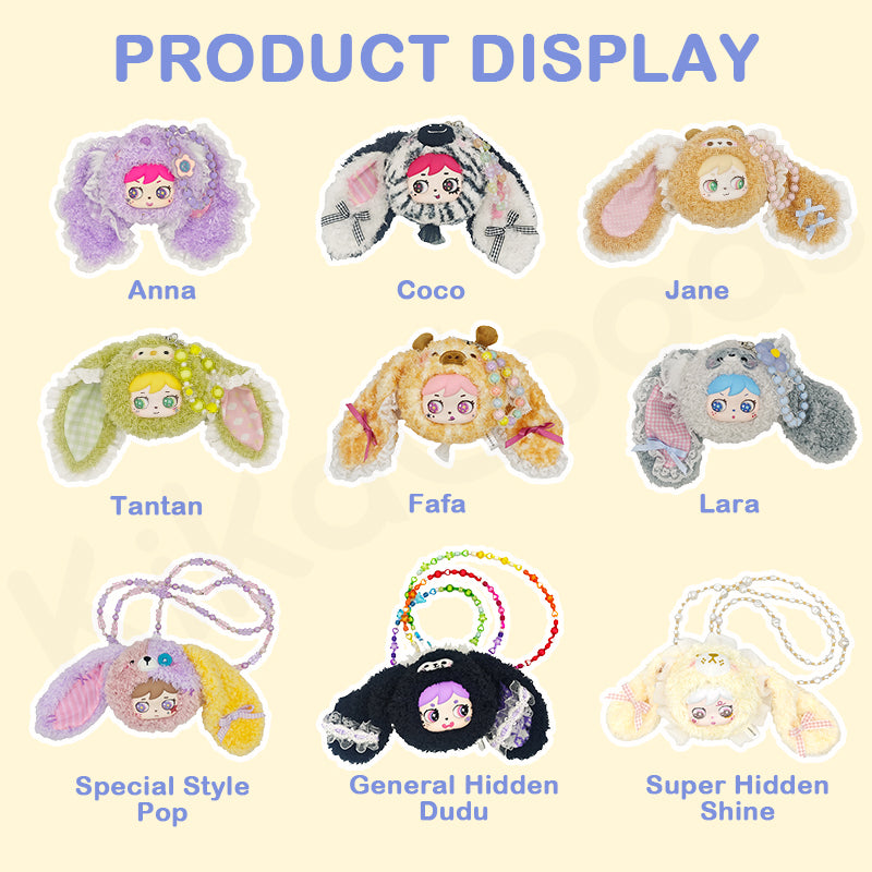 Milai Earphone Bag Series Plush Pendant Blind Box