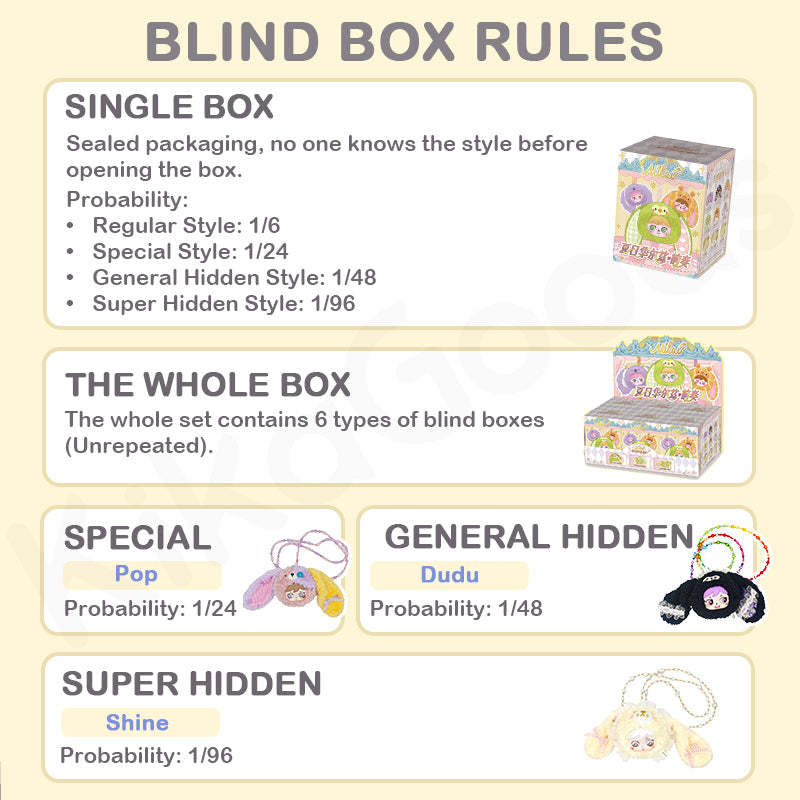 Milai Earphone Bag Series Plush Pendant Blind Box