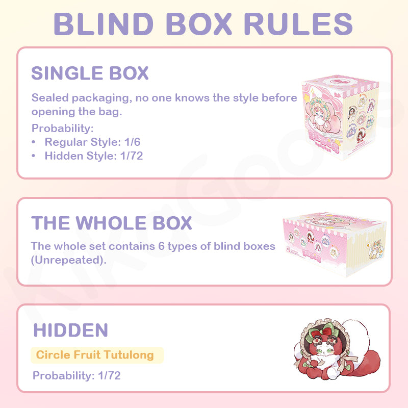 Tutulong Fantasy Biology Honey Sweet Star Series Plush Blind Box【Shipped in Sept./Oct. 2025】
