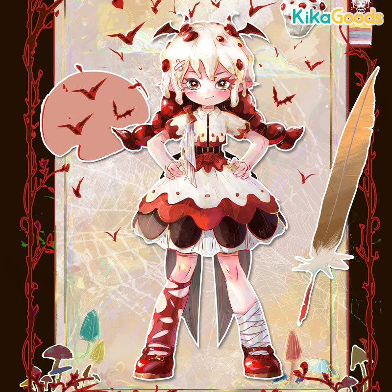 Mogo Bloom Series Hydnellum Peckii 1/12 BJD Limited  Action Figure【Shipped in Jan./Feb. 2026】