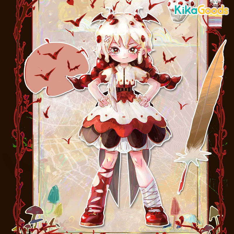 Mogo Bloom Series Hydnellum Peckii 1/12 BJD Limited  Action Figure【Shipped in Jan./Feb. 2026】