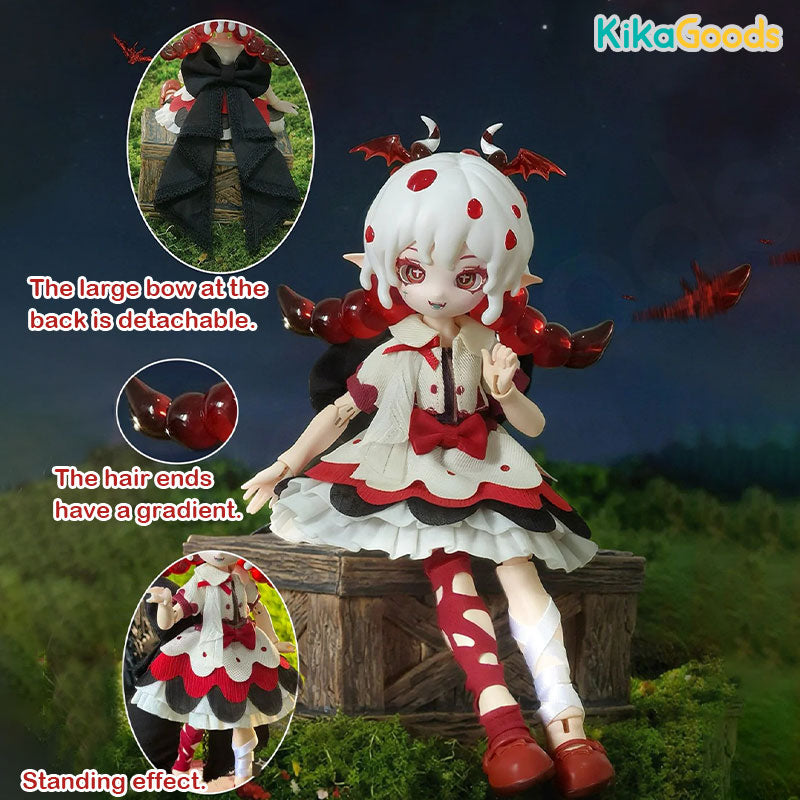 Mogo Bloom Series Hydnellum Peckii 1/12 BJD Limited  Action Figure【Shipped in Jan./Feb. 2026】