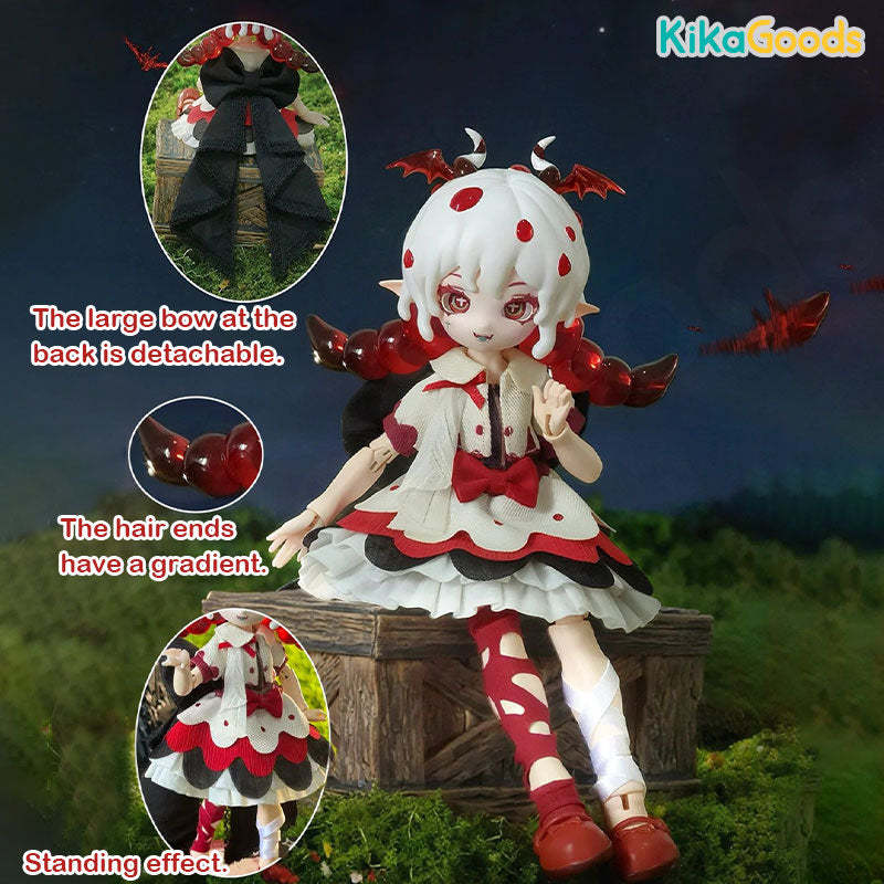 Mogo Bloom Series Hydnellum Peckii 1/12 BJD Limited  Action Figure【Shipped in Jan./Feb. 2026】