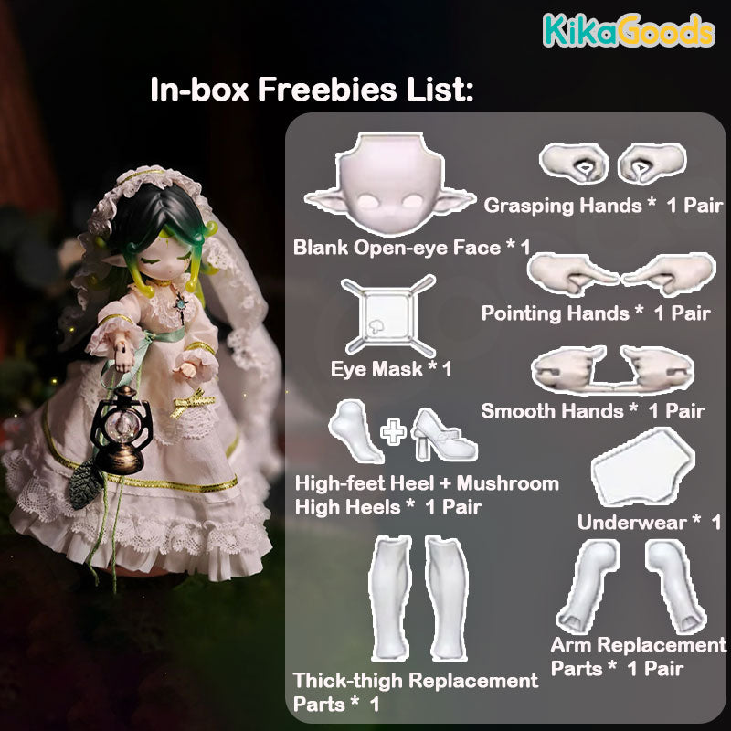Mogo Bloom Series Special Color Firefly 1/12 BJD Limited  Action Figure【Shipped in Jan./Feb. 2026】