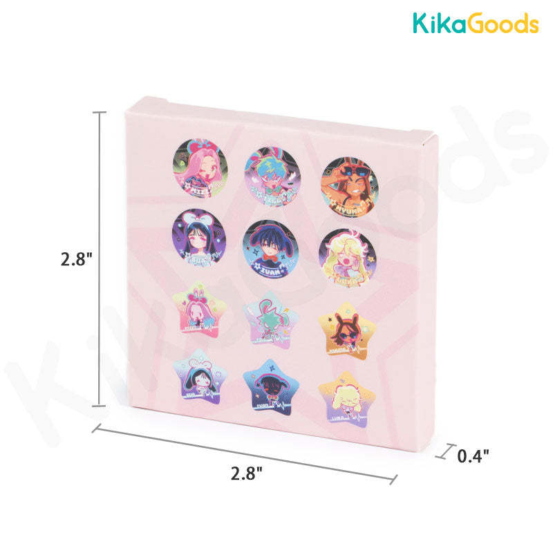 Alien Stage Rabbit Series Random Badge Blind Box