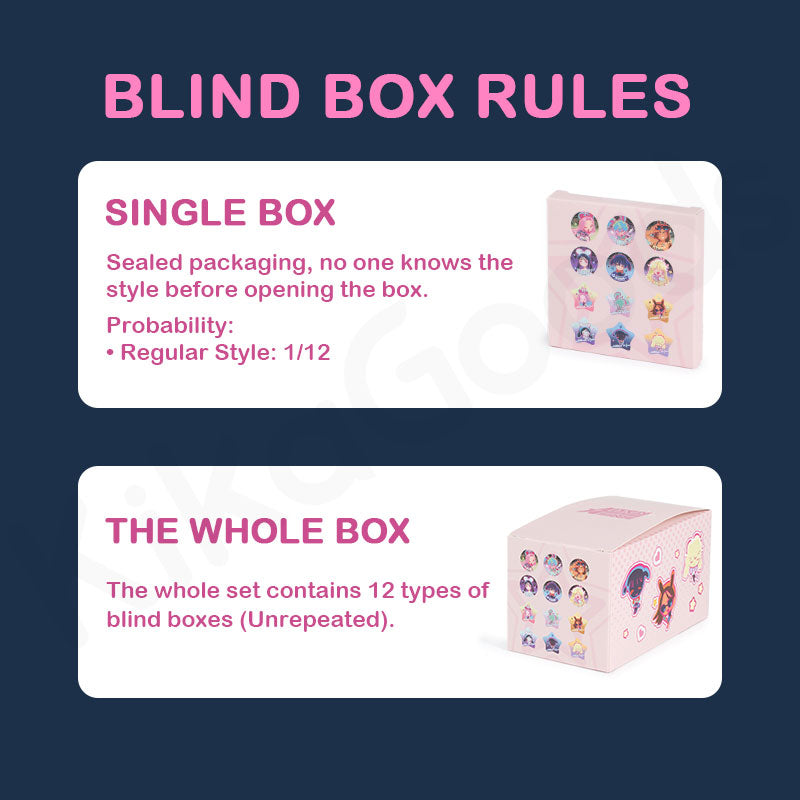 Alien Stage Rabbit Series Random Badge Blind Box