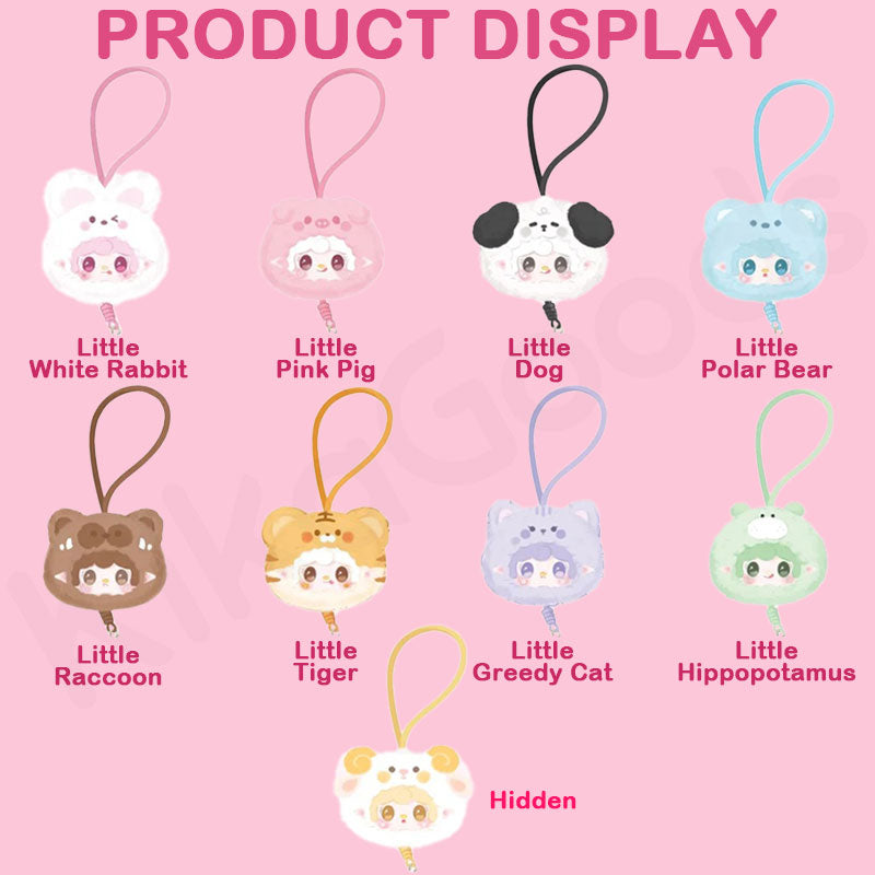 Yooki Mini Zoo Series Mobile Phone Halterneck Plush Blind Box【Shipped in Sept./Oct. 2025】