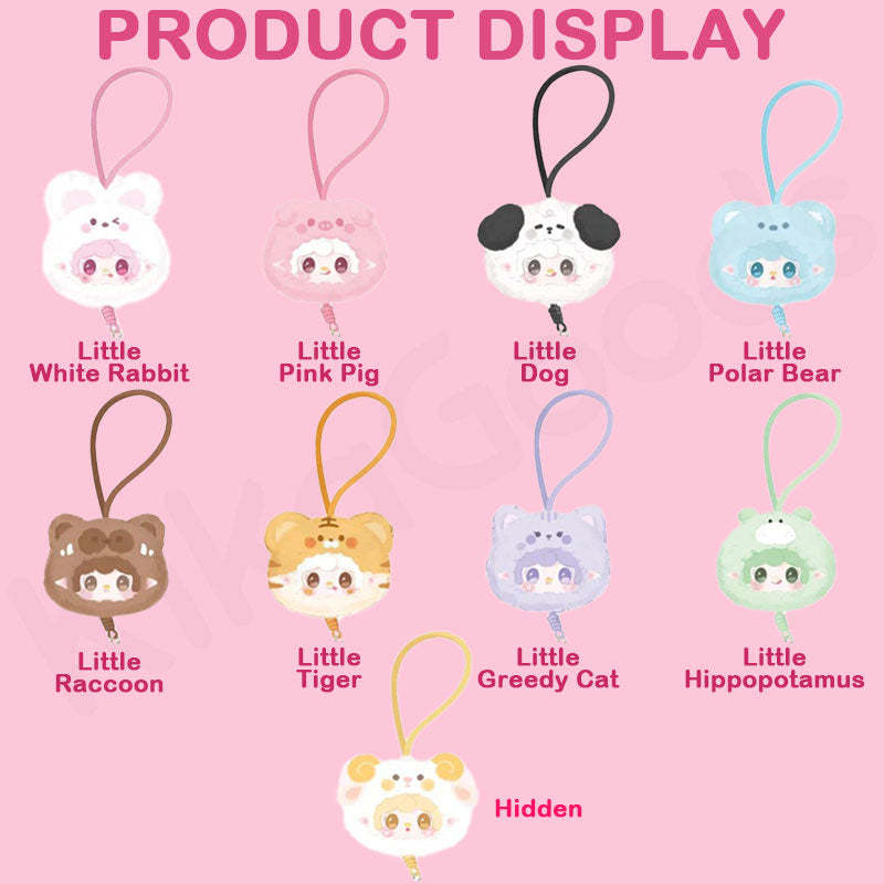 Yooki Mini Zoo Series Mobile Phone Halterneck Plush Blind Box【Shipped in Sept./Oct. 2025】