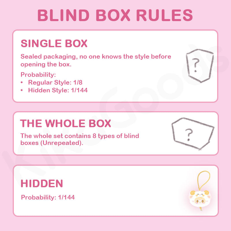 Yooki Mini Zoo Series Mobile Phone Halterneck Plush Blind Box【Shipped in Sept./Oct. 2025】