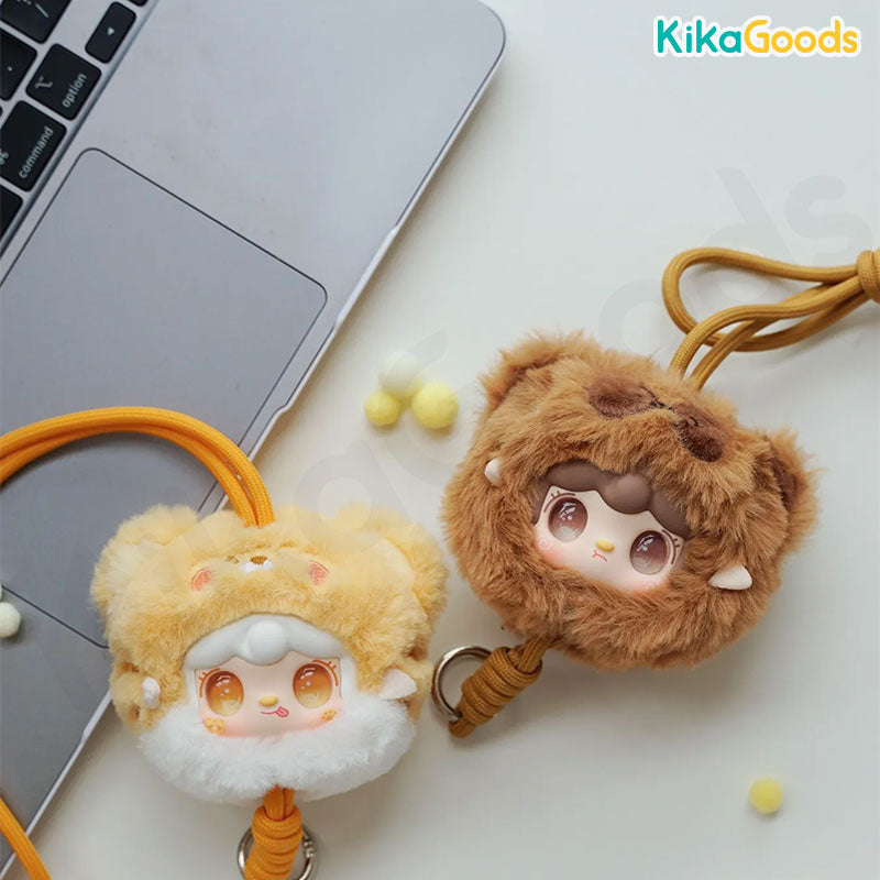 Yooki Mini Zoo Series Mobile Phone Halterneck Plush Blind Box