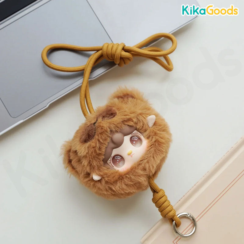 Yooki Mini Zoo Series Mobile Phone Halterneck Plush Blind Box