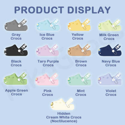 Yooki Cute Crocs Series Pendant Blind Bag【Shipped in Sept./Oct. 2025】