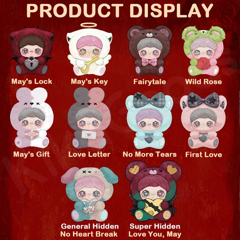 MayMei May I Love You Series Plush Blind Box【Shipped in Sept./Oct. 2025】