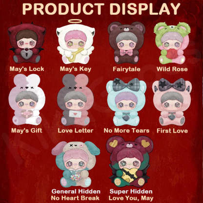 MayMei May I Love You Series Plush Blind Box – KikaGoods Wholesale