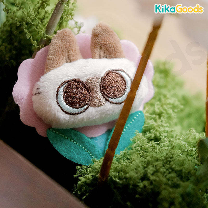 Nobeko Azukisan Wonderful Garden Series Plush Hair Clip Blind Box