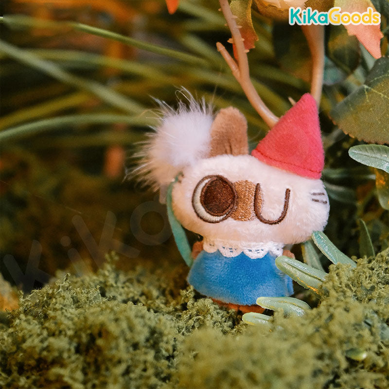 Nobeko Azukisan Wonderful Garden Series Plush Hair Clip Blind Box