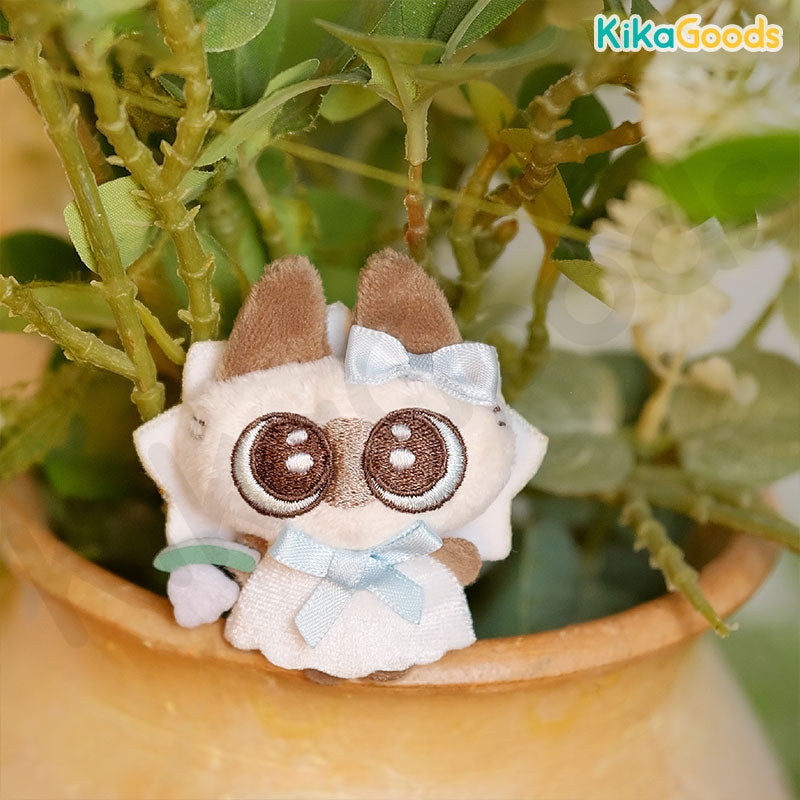 Nobeko Azukisan Wonderful Garden Series Plush Hair Clip Blind Box