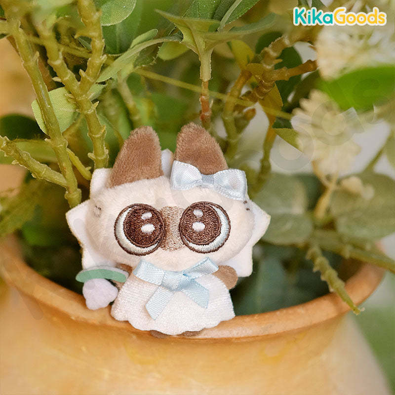 Nobeko Azukisan Wonderful Garden Series Plush Hair Clip Blind Box